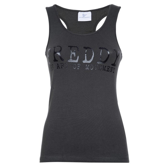 Freddy Logo Tank Top- DK Grey - LIVIFY
