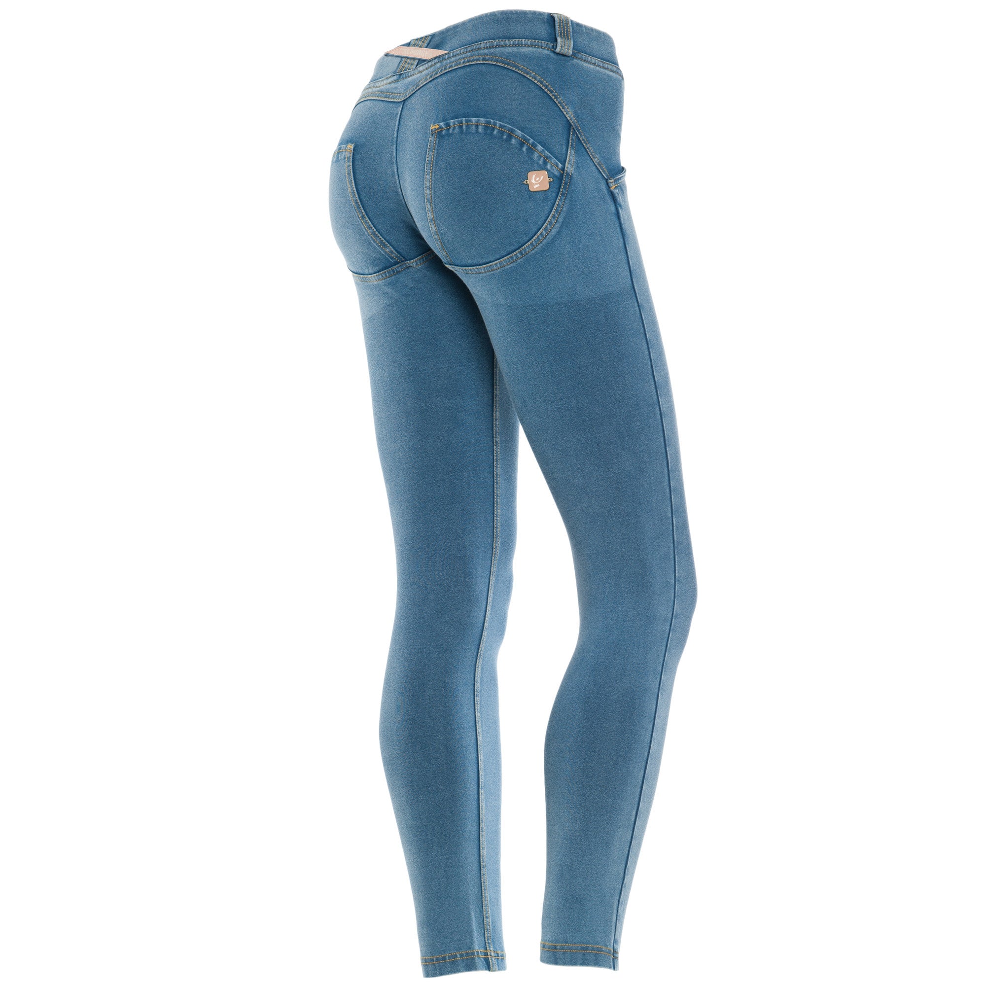 Freddy WR.UP® Ankle Denim Effect Pushup Pants, Tight Fitting - LIVIFY