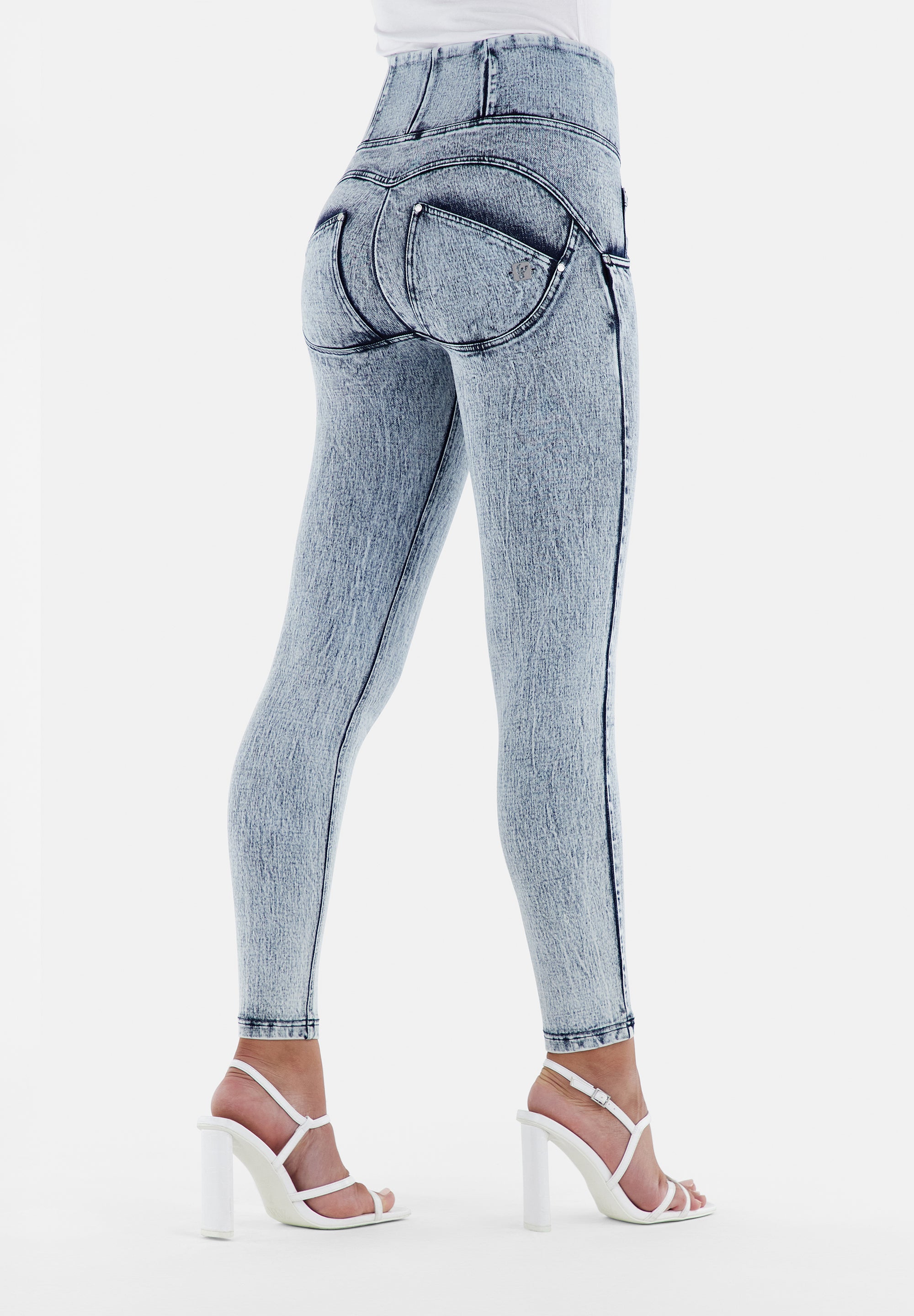 High waist Butt lifting Shaping jeans/Jeggings - Black Stone- Shop Now –  Shape Wear Shop